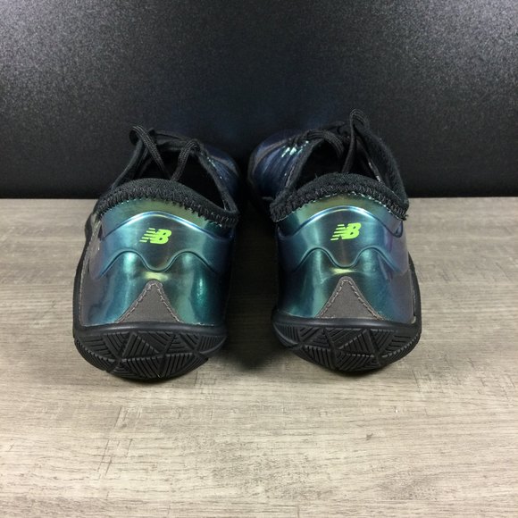 New Balance Women's Metallic Green Athletic Shoes - Picture 6 of 8